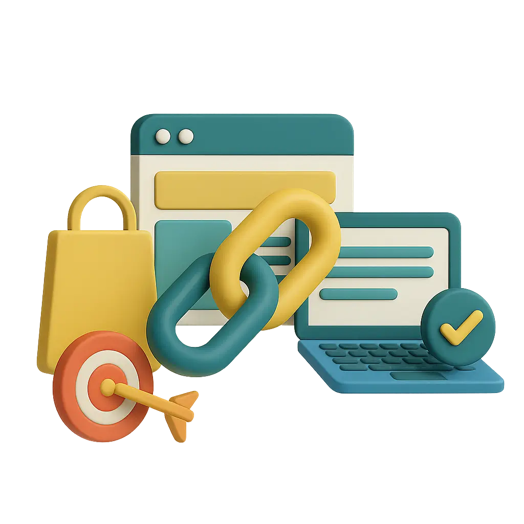 3d link building visual retina