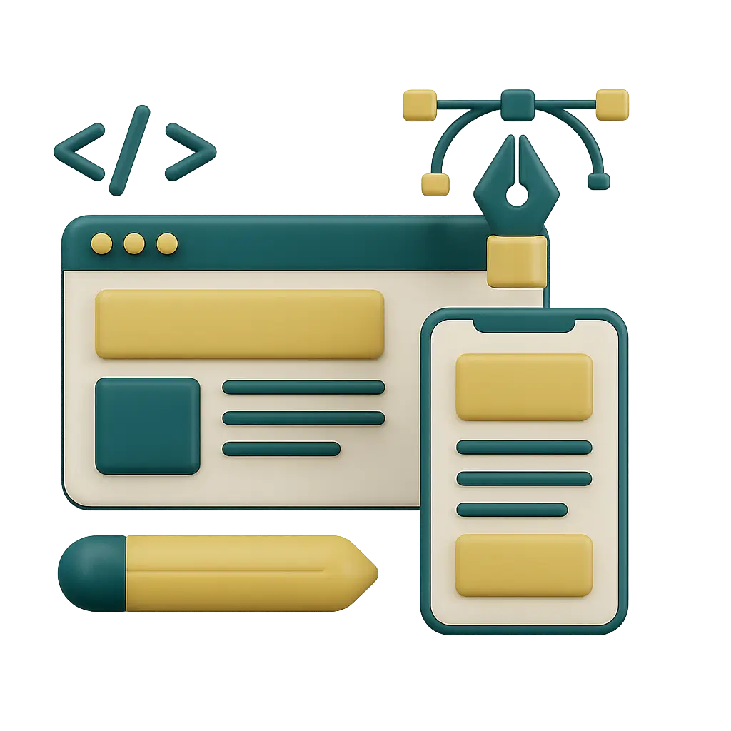 web design development visual